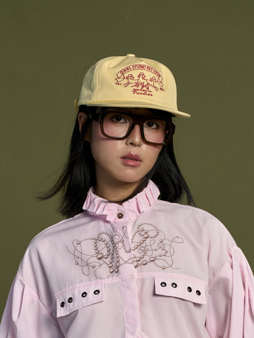 Goers Studio Pet Club Cap in Vanilla