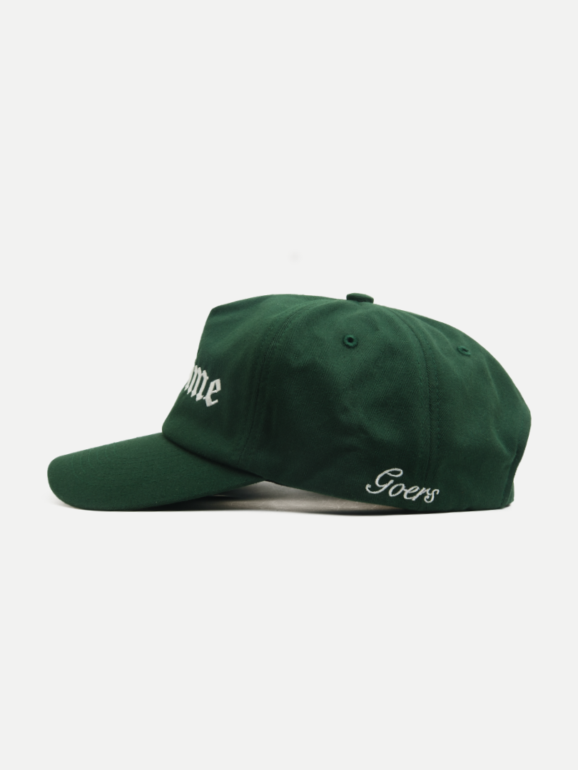 Goers Studio Anytime Cap in Forrest Green