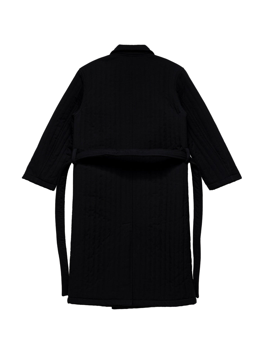 6CRAYON Quilted Knee-Length Lobster-Clasp Structured Overcoat