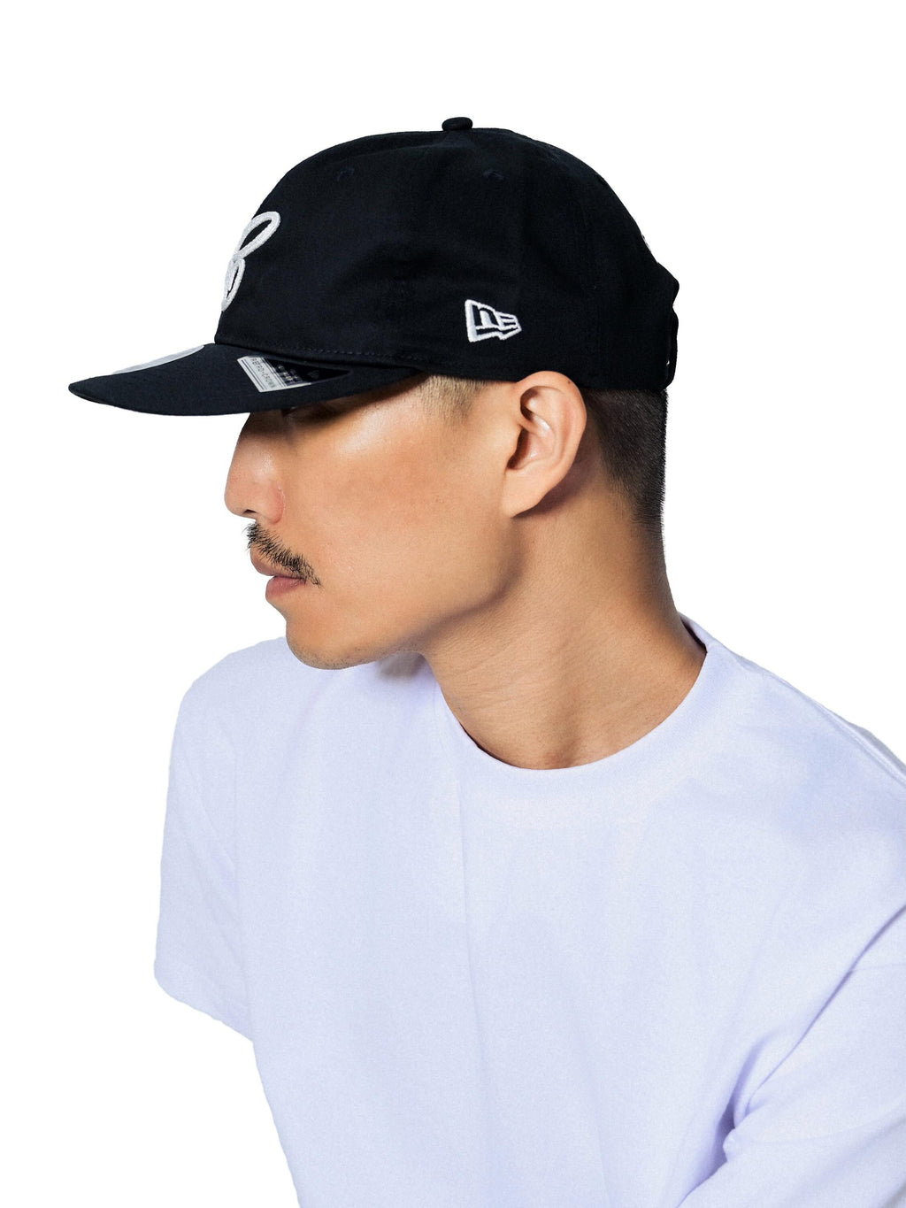 6CRAYON × NEW ERA 9FIFTY (ZIPPER Exclusive for Select Stores) Black Adjustable Baseball Cap RC950