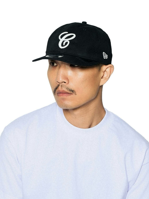 6CRAYON × NEW ERA 9FIFTY (ZIPPER Exclusive for Select Stores) Black Adjustable Baseball Cap RC950