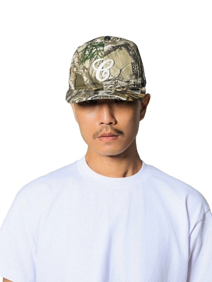 6CRAYON × NEW ERA 9FIFTY (ZIPPER Exclusive for Select Stores) Camo Adjustable Baseball Cap RC950