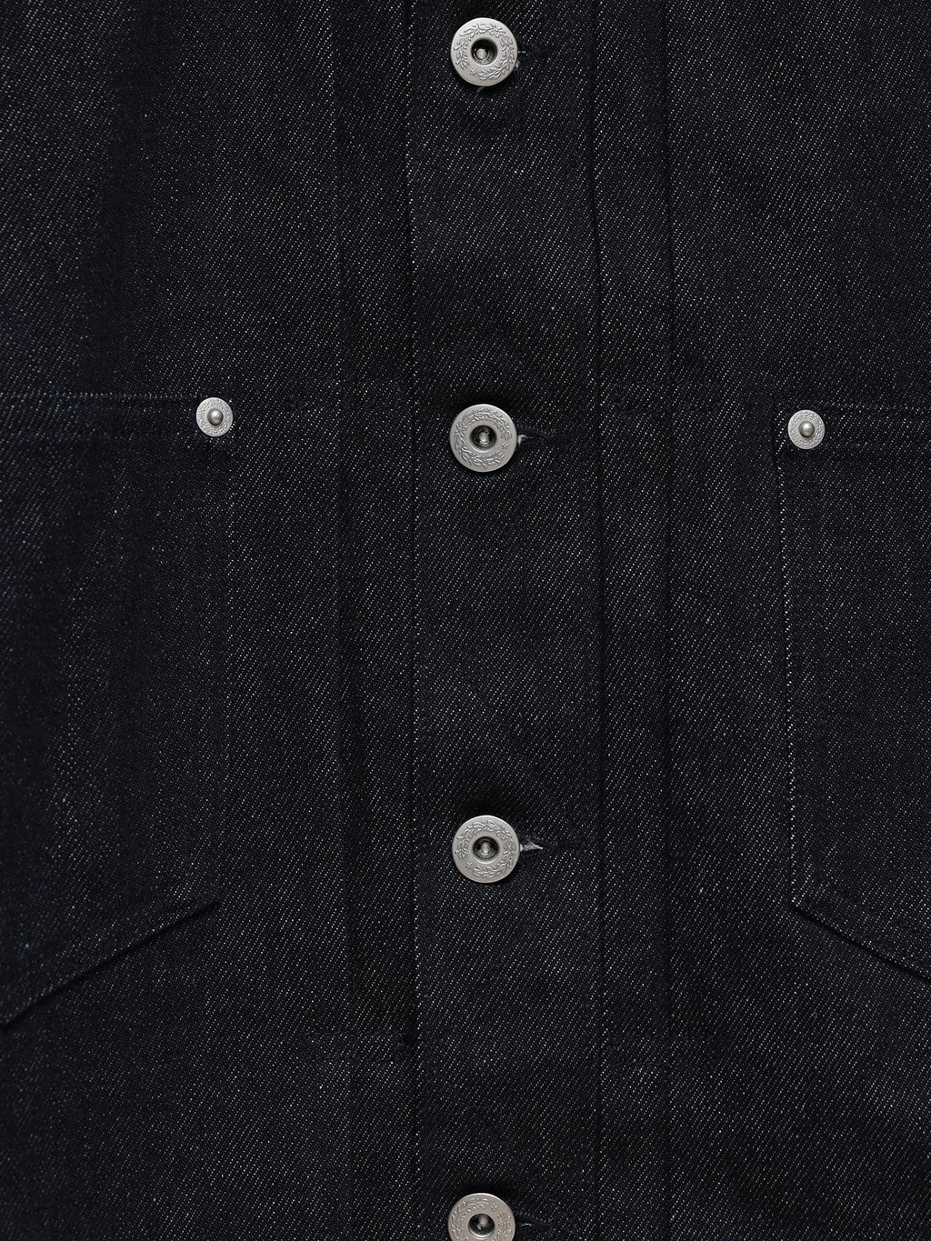 6CRAYON 11.3oz Indigo Blue Non-Fade Short Denim Jacket