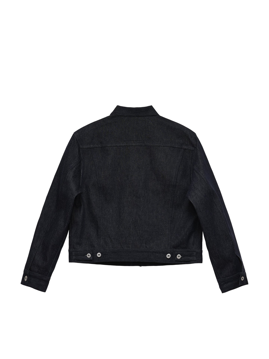 6CRAYON 11.3oz Indigo Blue Non-Fade Short Denim Jacket