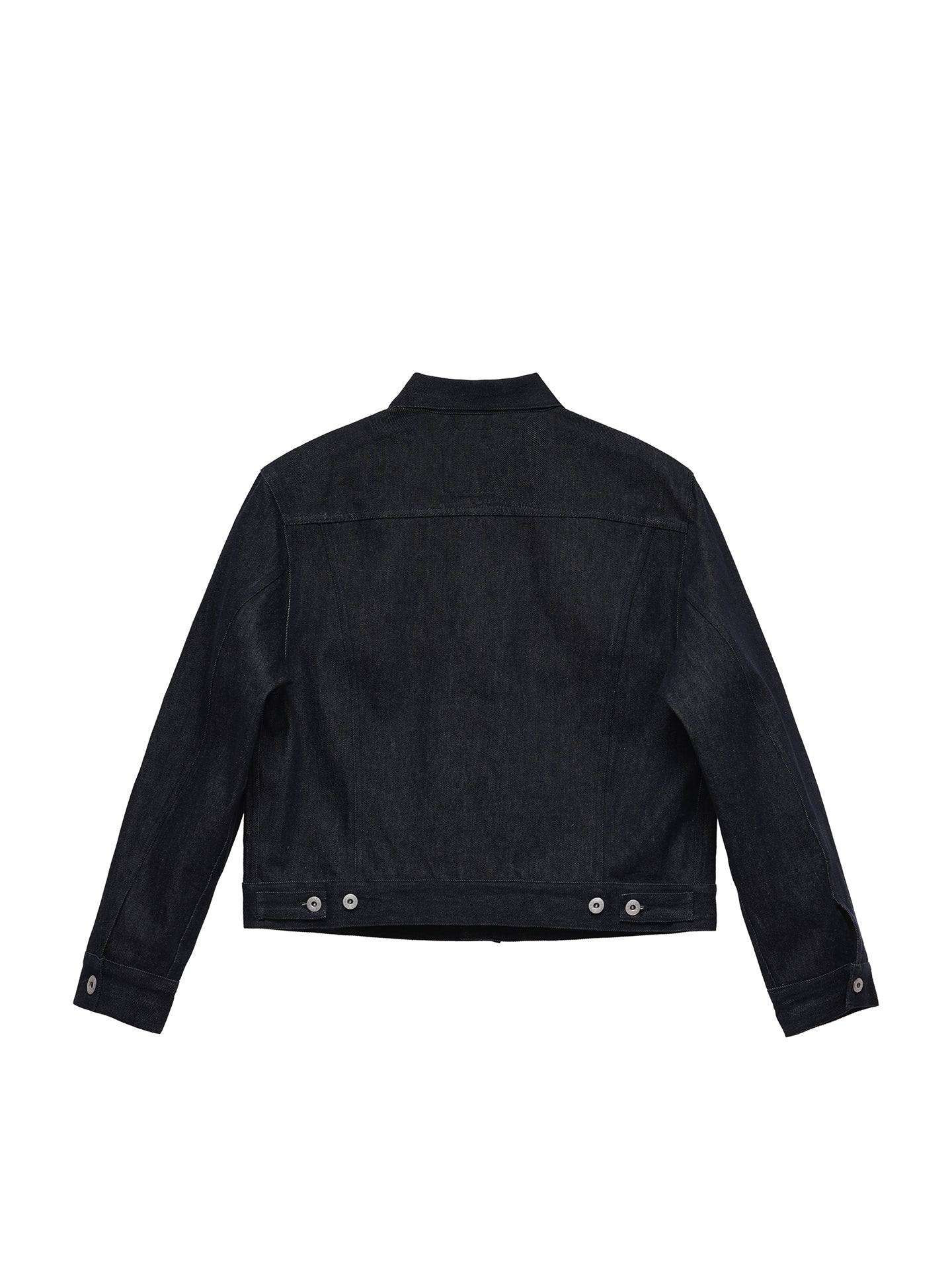 6CRAYON 11.3oz Indigo Blue Non-Fade Short Denim Jacket