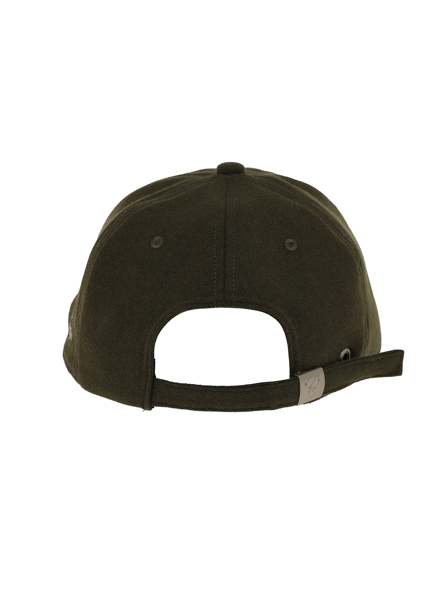 6CRAYON Autumn-Winter Classic Embroidered Wool Blend Six-Panel Baseball Cap