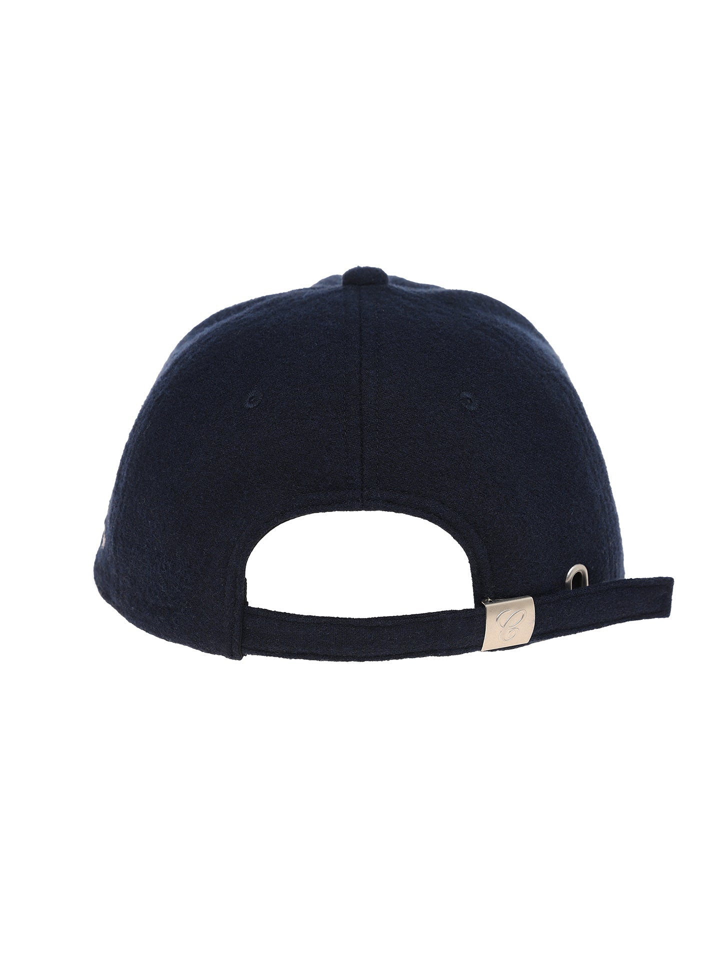 6CRAYON Autumn-Winter Classic Embroidered Wool Blend Six-Panel Baseball Cap