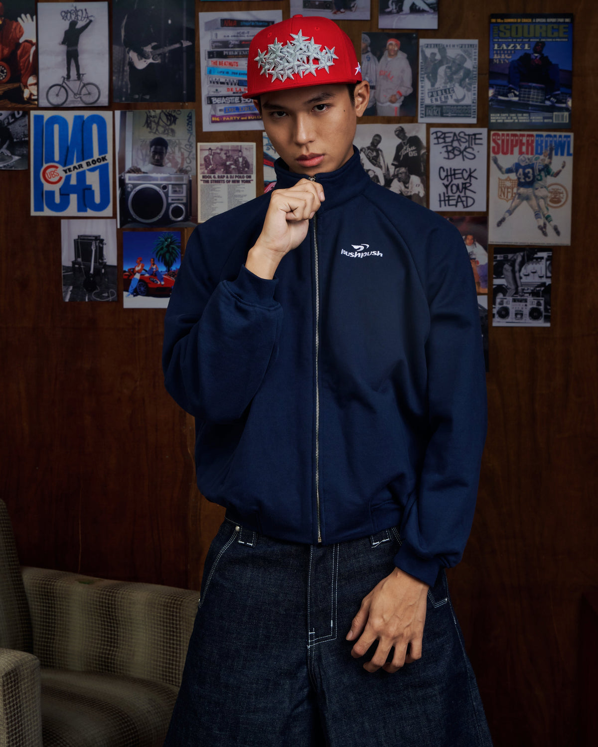 PUSH PUSH FINN RAGLAN JACKET