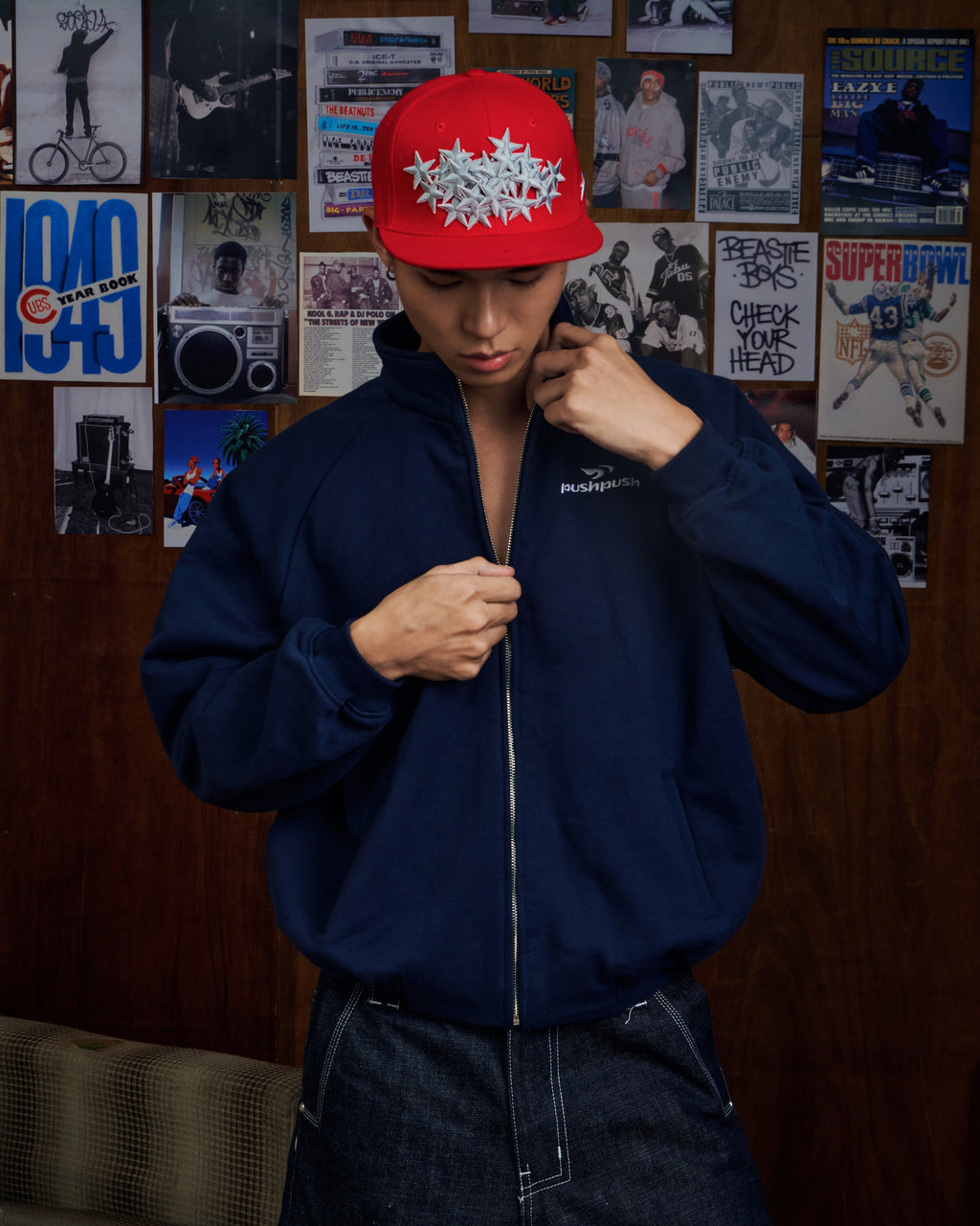 PUSH PUSH FINN RAGLAN JACKET