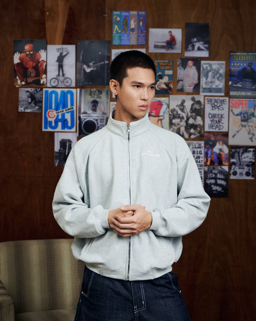 PUSH PUSH FINN RAGLAN JACKET