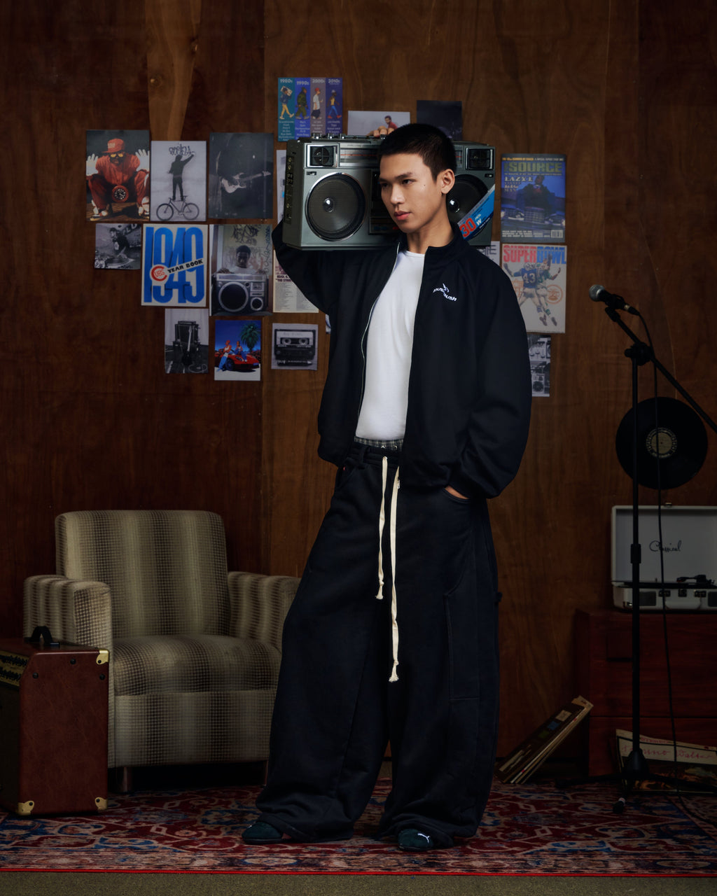 PUSH PUSH FINN RAGLAN JACKET
