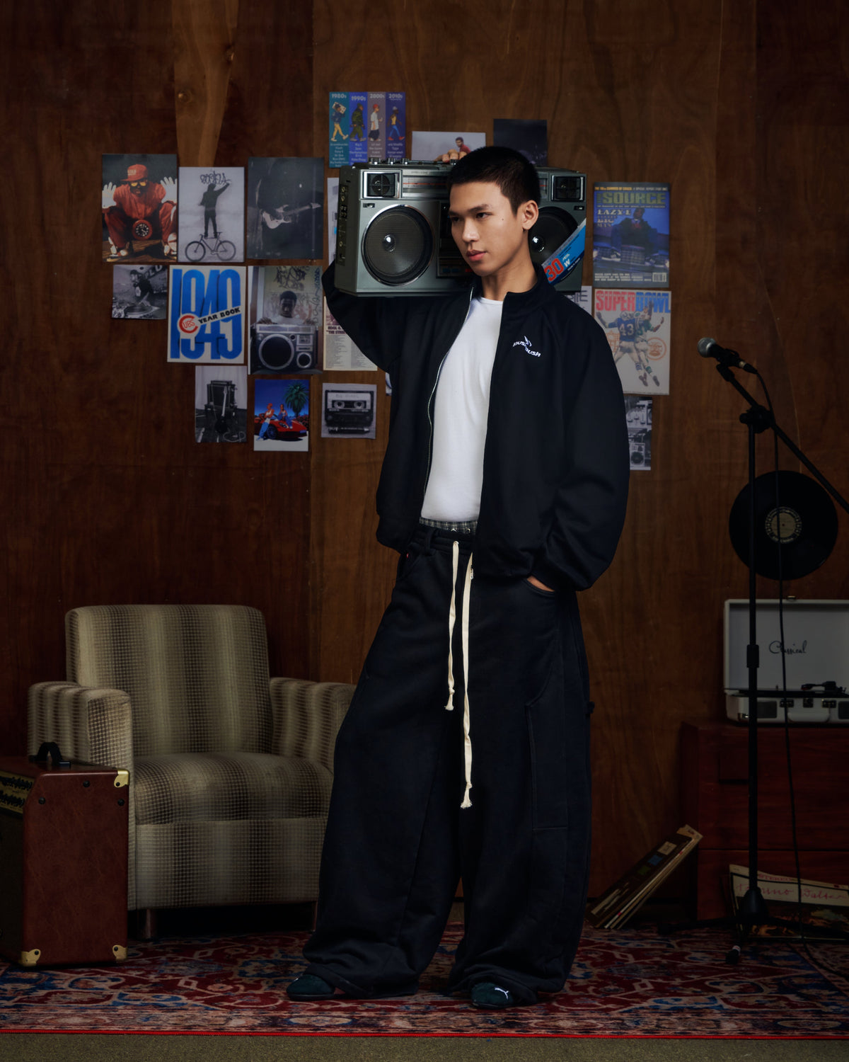 PUSH PUSH FINN RAGLAN JACKET
