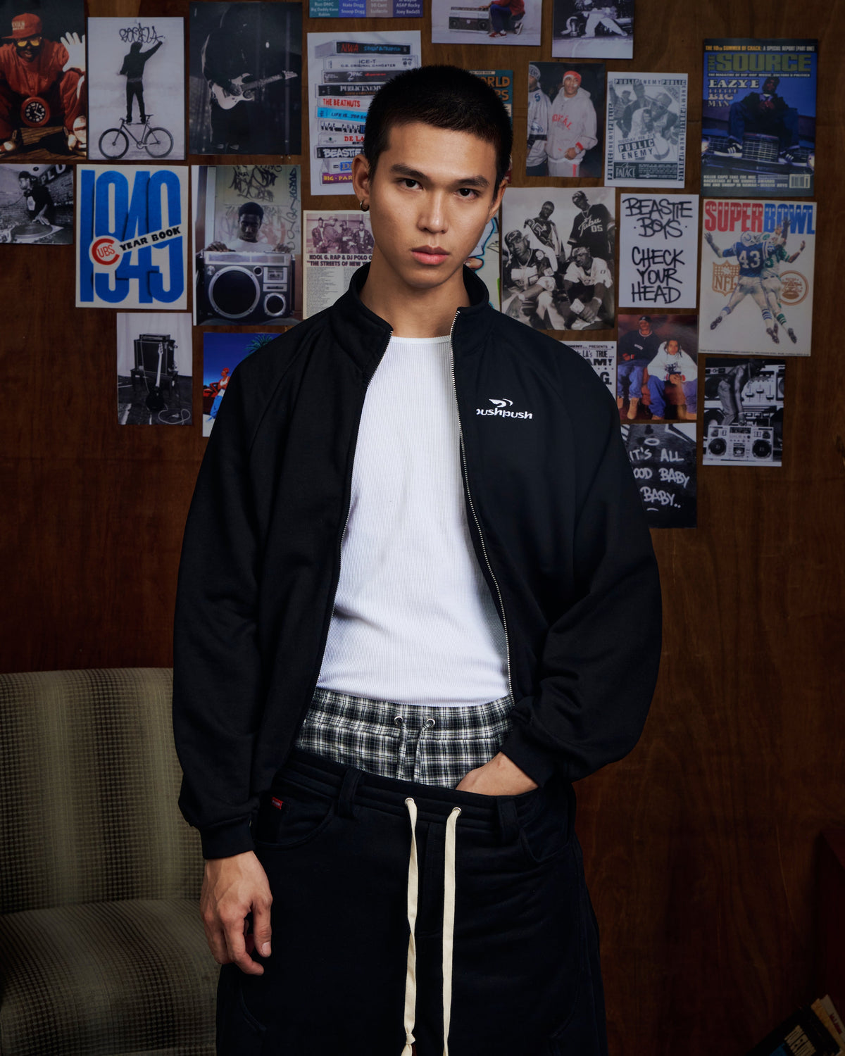 PUSH PUSH FINN RAGLAN JACKET