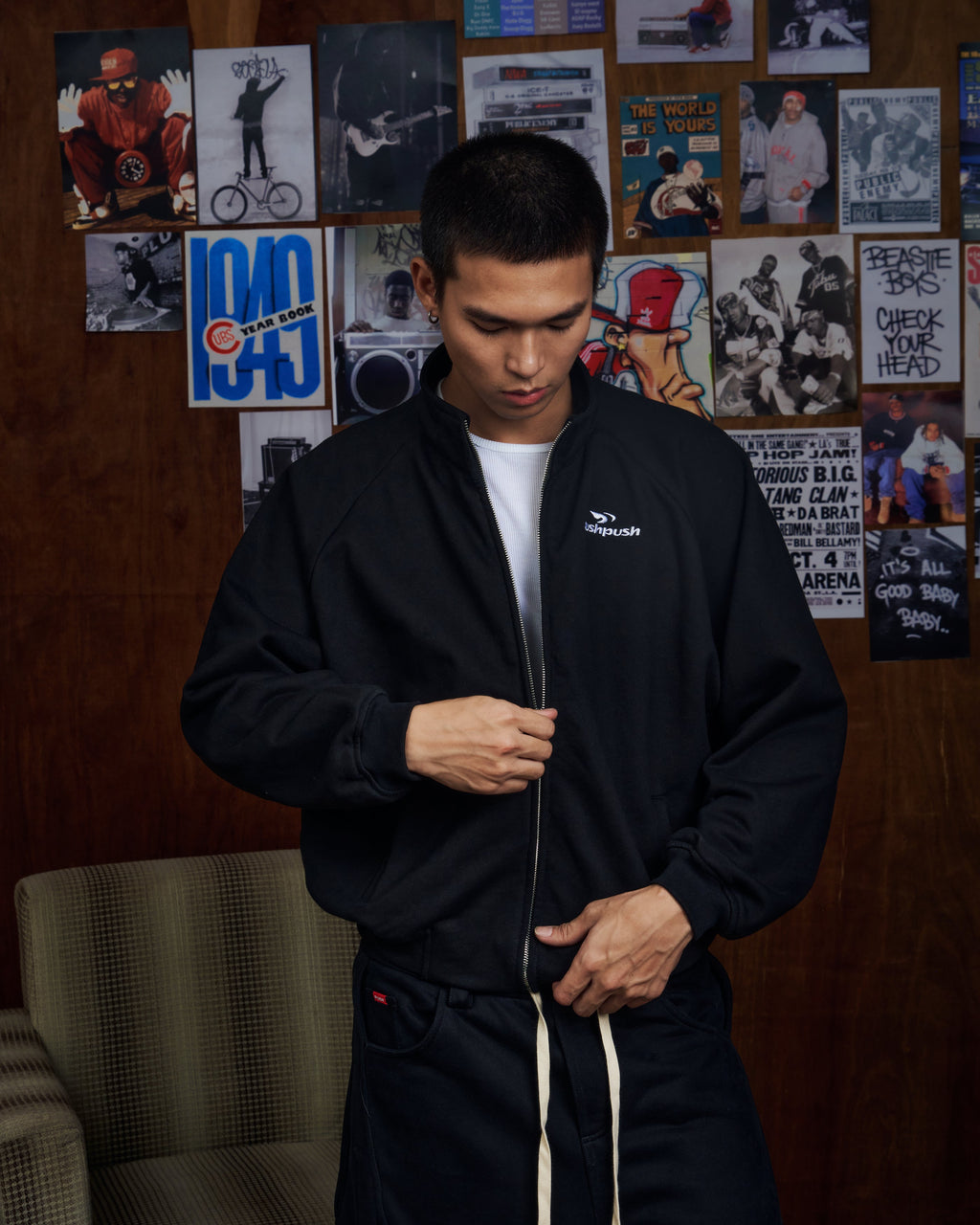 PUSH PUSH FINN RAGLAN JACKET