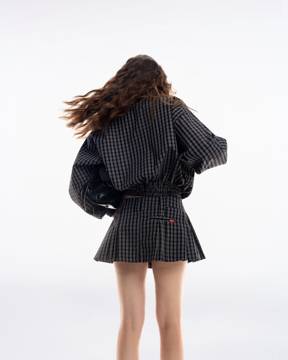 PUSH PUSH Gingham Mini Skirt