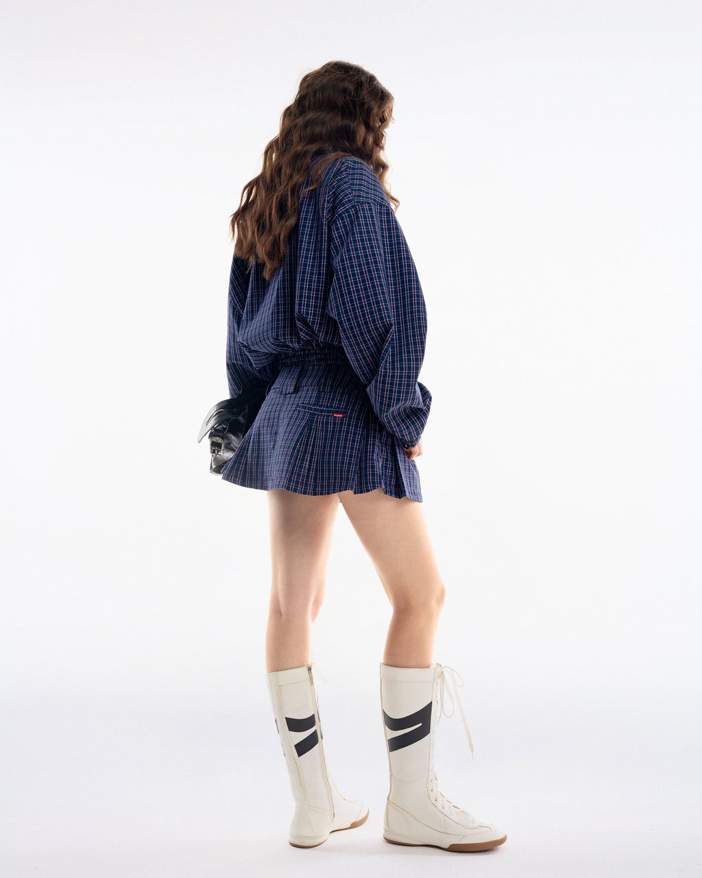 PUSH PUSH Gingham Mini Skirt