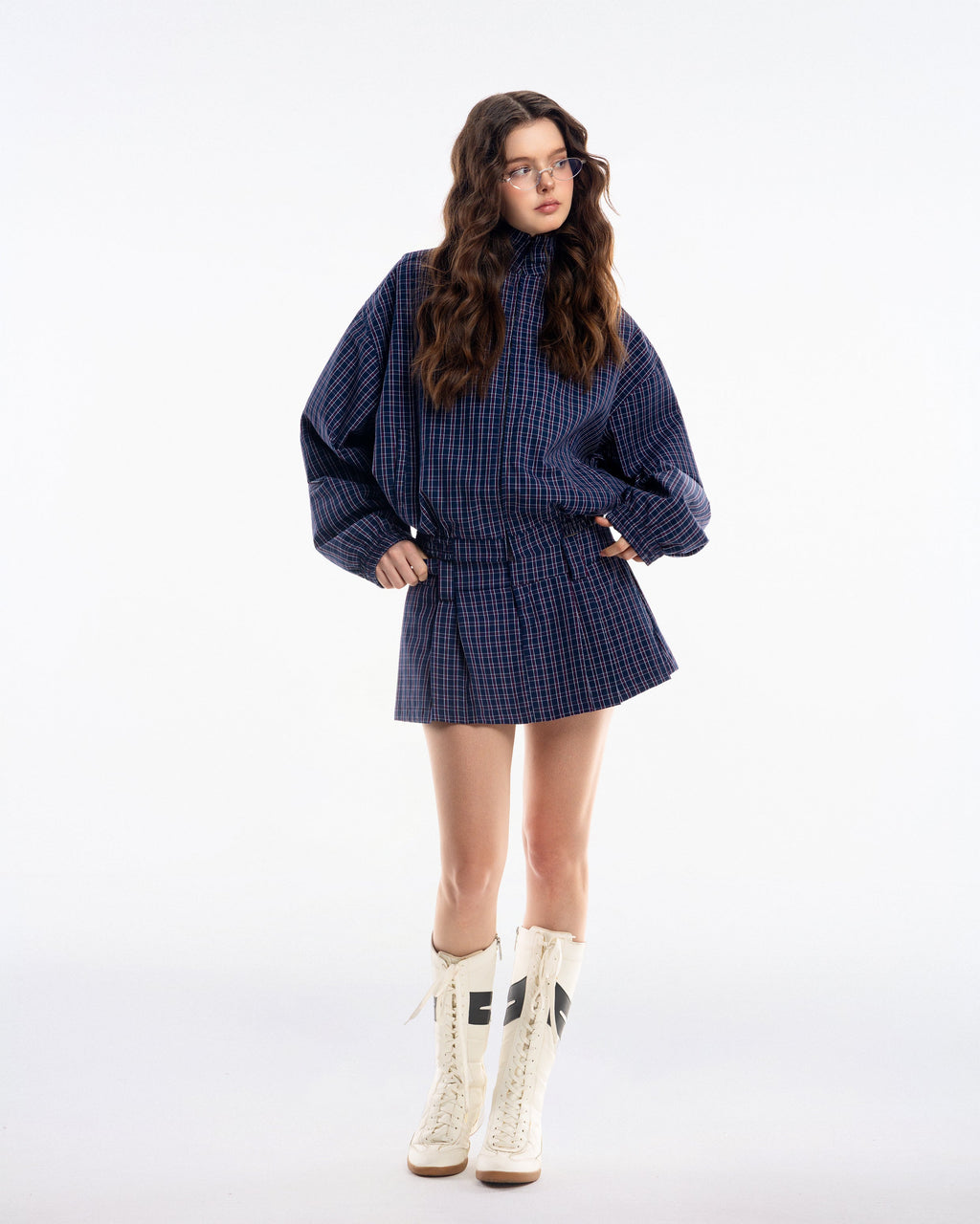 PUSH PUSH Gingham Mini Skirt