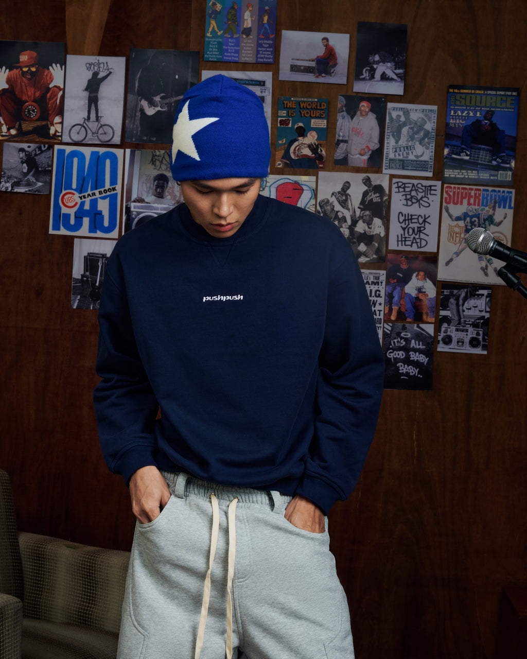 PUSH PUSH PP CORE CREWNECK