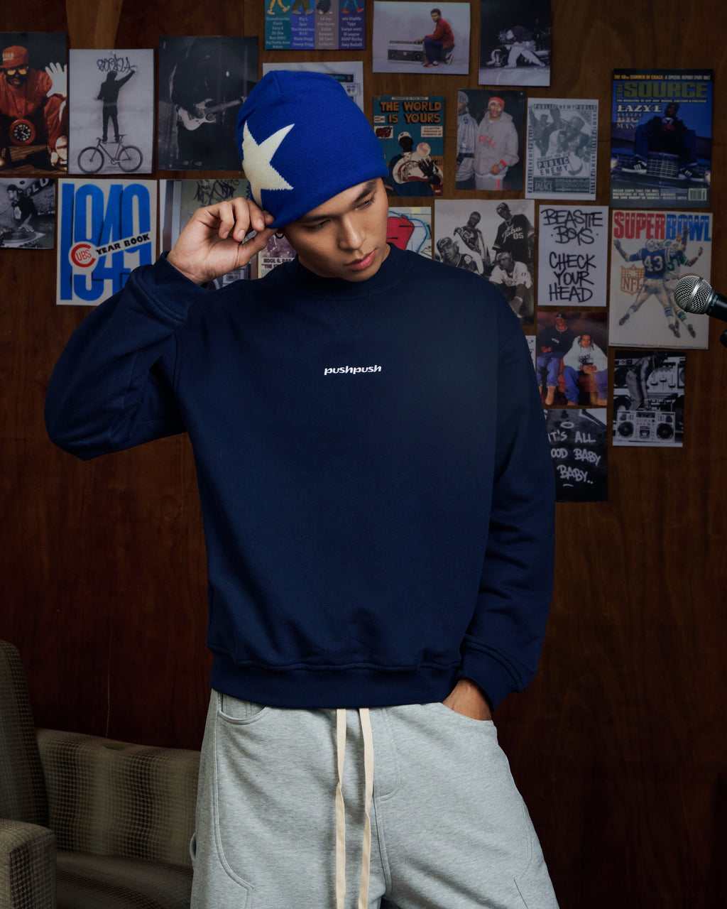 PUSH PUSH PP CORE CREWNECK