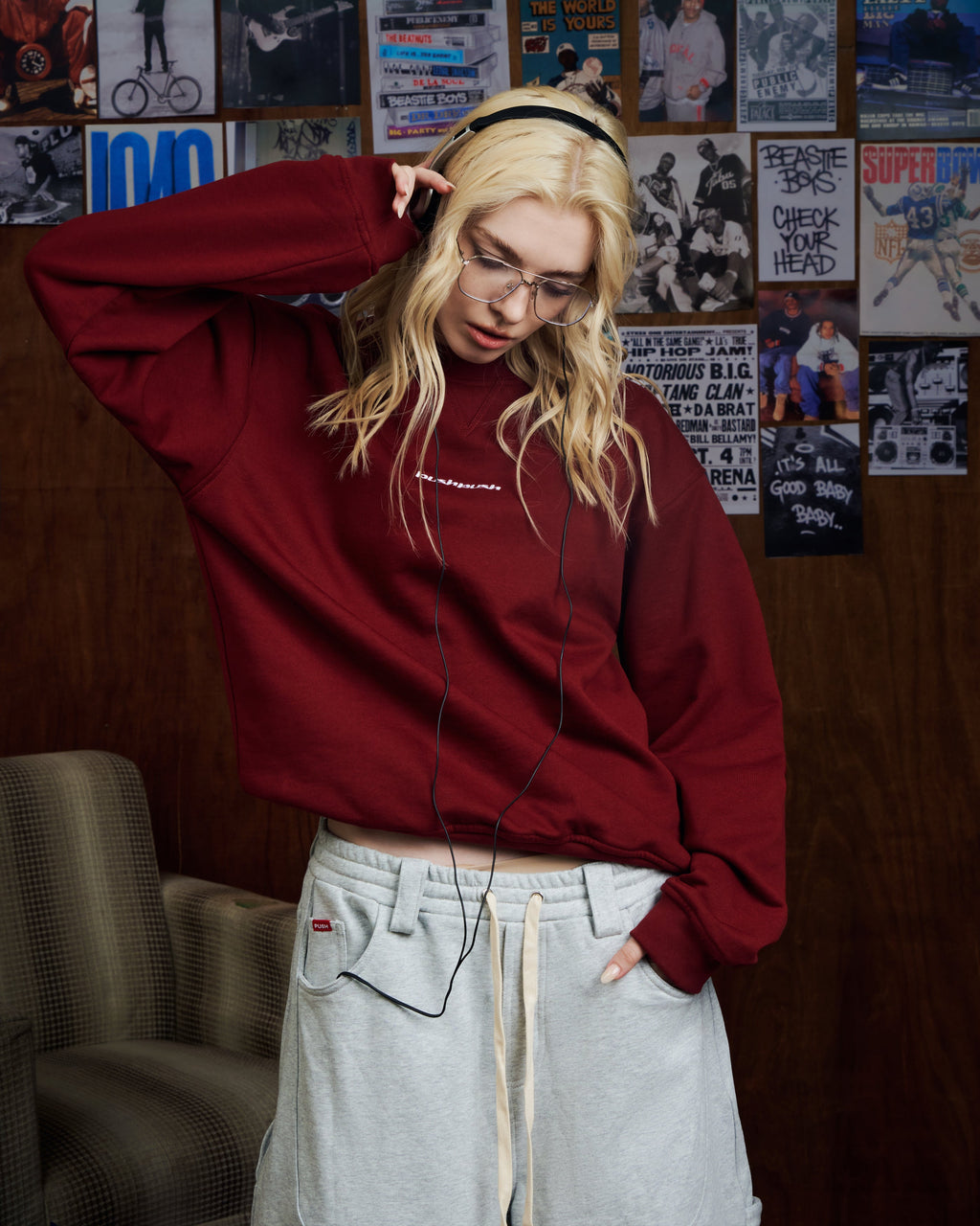 PUSH PUSH PP CORE CREWNECK