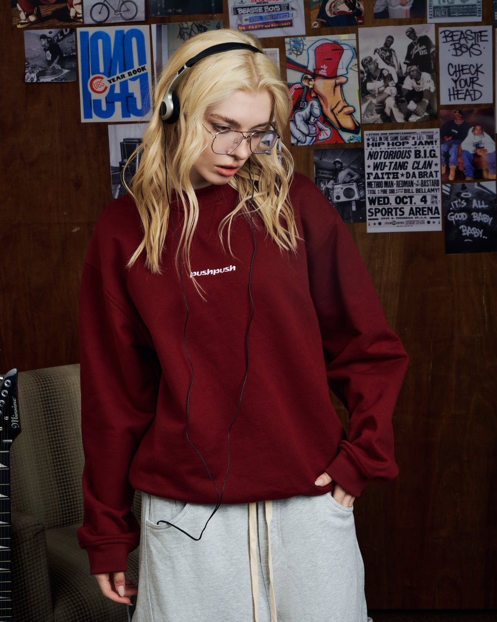 PUSH PUSH PP CORE CREWNECK
