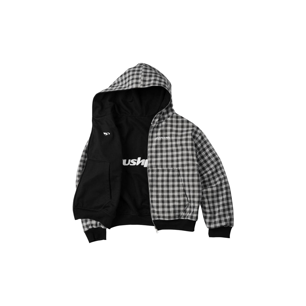 PUSH PUSH PP FLIPSIDE ZIP HOODIE