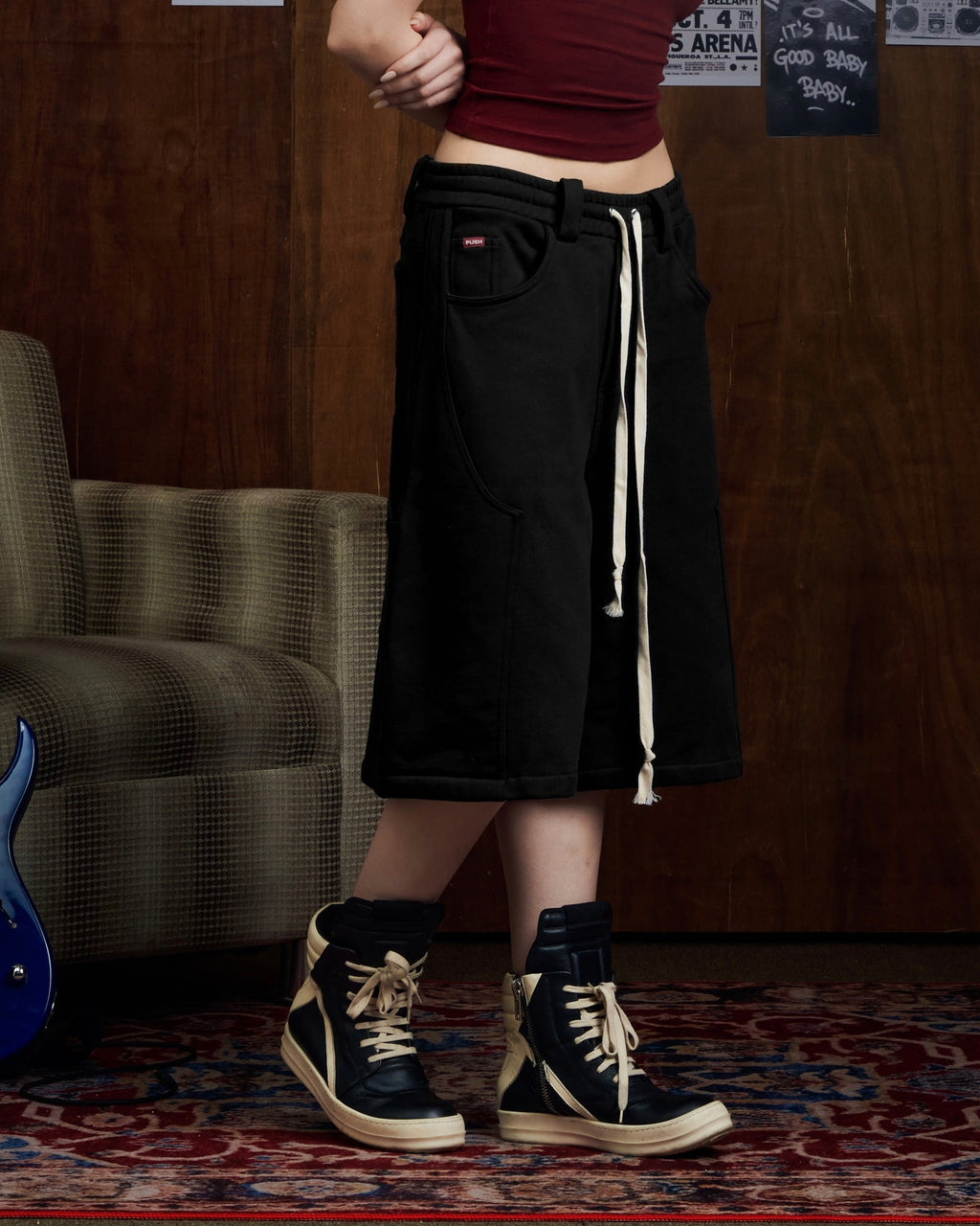 PUSH PUSH PP NIFTY SWEATSHORTS