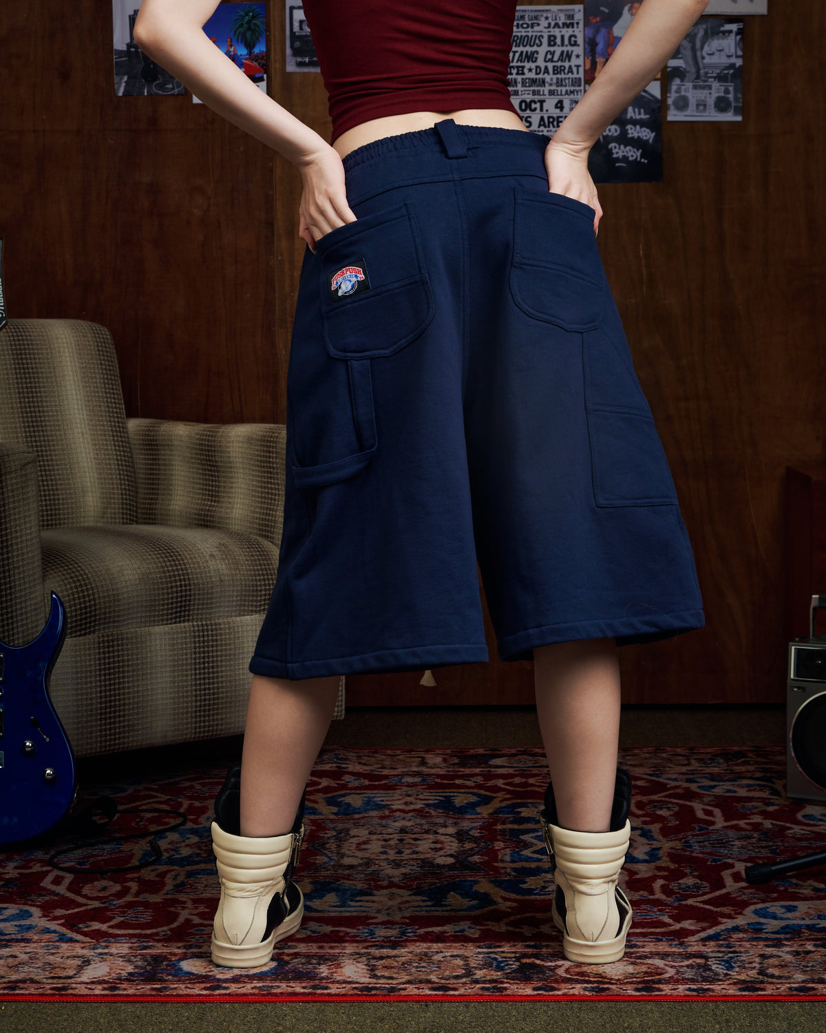 PUSH PUSH PP NIFTY SWEATSHORTS