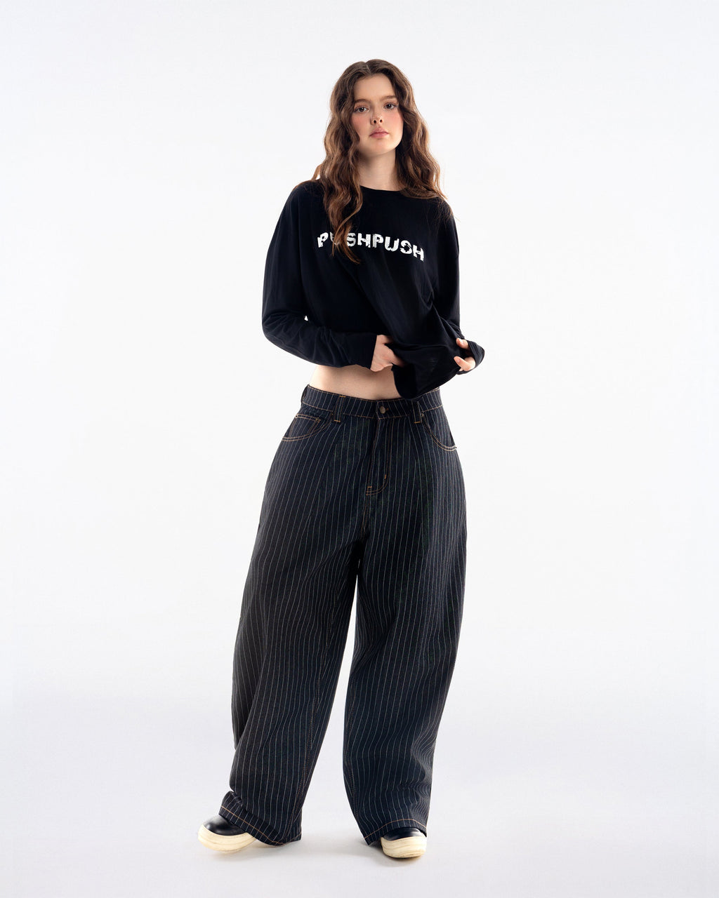 PUSH PUSH Soft Long Sleeve Tee
