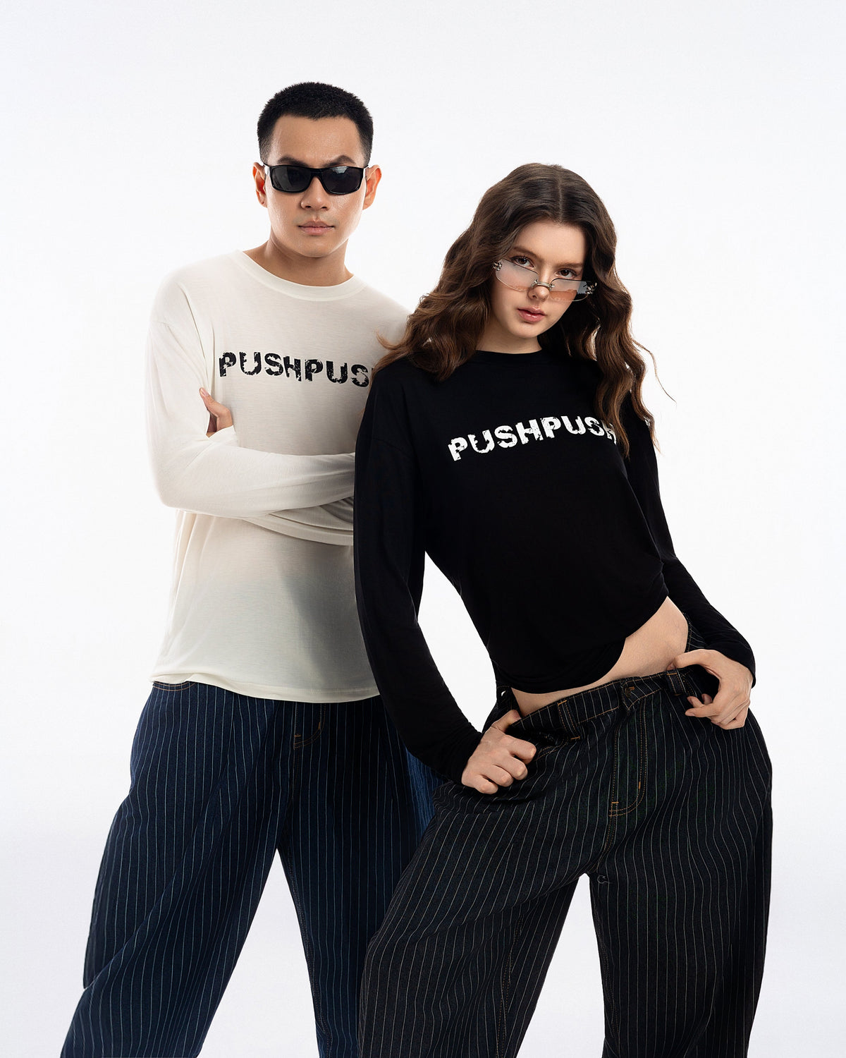 PUSH PUSH Soft Long Sleeve Tee